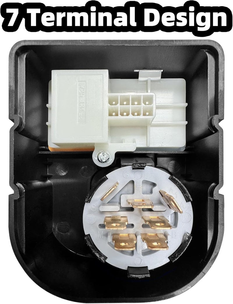 XINRINTONG 925-06119c 725-04227 Ignition Switch Module with Key for Cub Cadet Cub Cadet LT1042 LT1045 LT1046 LTX1040 XT1 LT42 LT46 LT50 XT2 LT42 LT46 SLX50/MTD Craftsman T110 T1200 T1400 T1600 - Image 2